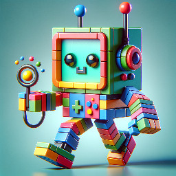 Make a lego minifigure of The origin from Fortnite