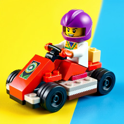 i want a lego real go kart life siez i am 1 meter 90 centimeters tall