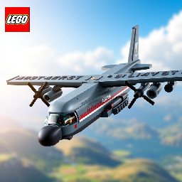 peut tu generer un lego d'un avion de militaire a400m qui fait minimum 70 cm ou alors grandeur nature