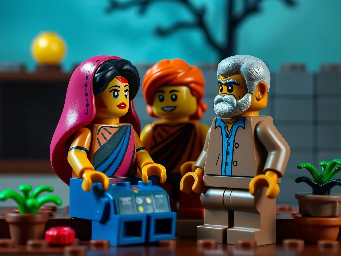 Dheeraj, a desperate maid aged 45 sexually unsatisfied with her husband who can't give her child even after many years of marriage and depending upon her for money is attracted to her landlord Vijay aged 56 , a healthy and prosperous man but can't dared to express her feelings.  Vijay is unmarried still is also attracted to Dheeraj but also couldn't find way to get in touch with her. But at one cold and dark night all barriers shattered & they have physical intimacy after many years.