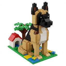 belgium shepard malinois sitting