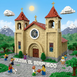 Una imagen De la Iglesia de el pueblo de el Berrueco