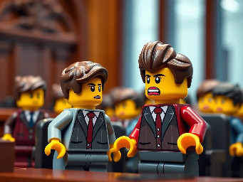 Lego prosecutor in court scared