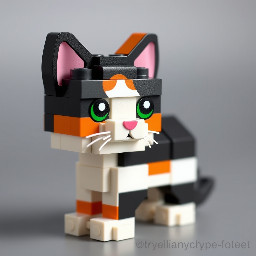 create a calico cat