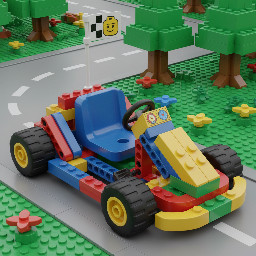 i want a lego real go kart life siez i am 1 meter 90 centimeters tall