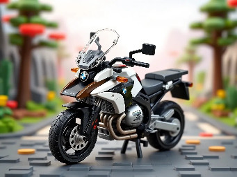 moto GS BMW en lego technic
