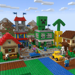Minecraft city