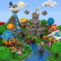 Minecraft city