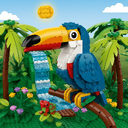 Un tucan típico de costa rica
