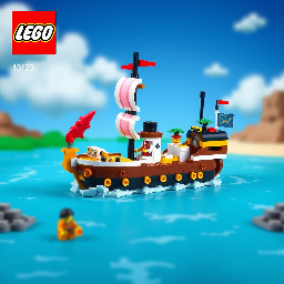 create a lego set based on the one piece famous boat
