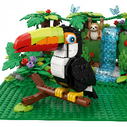Un tucan típico de costa rica