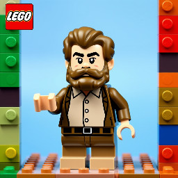 Lego Fidel Castro minifigure.