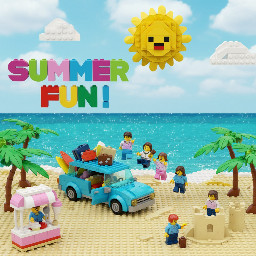 i want a picture to illustrate the beggining og summer holidays