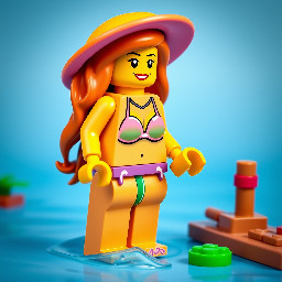 Women with bikini
