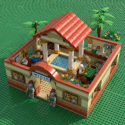 I would like to do a roman house