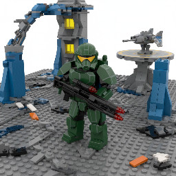 Create boss from star wars delta squad in lego version