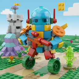 mini modern soldier robot