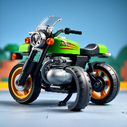 Lego of kawasaki vulcan 900 classic custom