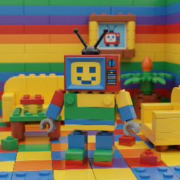 A tv man looking at the camera
