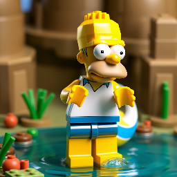 Homer simpson naufrago