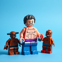 make a naked minifig