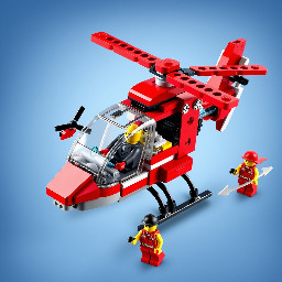 LEGO Technic 42244 Red Helicopter Fron 7+ 9,99€ 154 pcs 0 minifigs