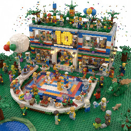 LEGO® House celebra el seu 10è aniversari el 2027 i vol que tu (i les teves construccions) us hi uniu. És hora d'entrar en un món de possibilitats creatives acceptant el repte de dissenyar alguna cosa especial. Els afortunats seleccionats tindran les seves construccions exposades a la llegendària LEGO House de Billund durant tot un any, així que volem creacions que deixin els visitants inspirats i encantats!   Hi ha tres categories per triar, així que penseu-ho bé abans de ficar-vos a la caixa de maons. Però recordeu que  TOTES  les participacions en aquests reptes s'han de poder construir amb maons reals. Podeu dissenyar digitalment, però si la vostra creació no es pot construir físicament, serà desqualificada. També és important tenir en compte que no subministrarem els maons.    La llar de la celebració definitiva   La celebració definitiva es mereix un lloc inoblidable, així que en aquest repte volem que preparis l'escenari per a la teva festa perfecta. Des del lloc fins als VIP, les decoracions i el codi de vestimenta, depèn de tu fer que l'aniversari de LEGO® House sigui una nit per recordar.  Pregunta't qui són els convidats, què estan fent i com pots capturar l'energia de la festa per acabar totes les festes. Pot ser un moment de delícia a la pista de ball o una vinyeta de diverses escenes de pandemònium total. El que més importa és que tot passi en un entorn increïble. Així doncs, deixa anar els cabells, treu les peces de LEGO i... ei, qui és l'intrusor de la festa que hi ha a la taula del bufet?   Restriccions d'entrada  Abans de començar a tota velocitat amb el disseny, assegureu-vos que:  La teva construcció és entre muntants de 16x8 i muntants de 64x32. La teva construcció no fa més de 60 maons d'alçada. Cap part del vostre model pot sobresortir del límit de 64x32 montants, però si la placa base és més petita, es permet una certa sobresortida dins d'aquest límit.  IMPORTANTE CREA LA CASA CON PIEZAS ORIGINALES, NO LE DES LA MISMA CASA A ALGUIEN Y QUE SEA ORIGINAL