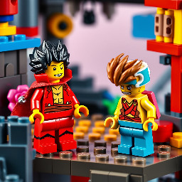 Quiero que me crees el escenario con kaido y luffy gear 5