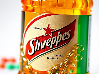 Botella de Tónica Schweppes