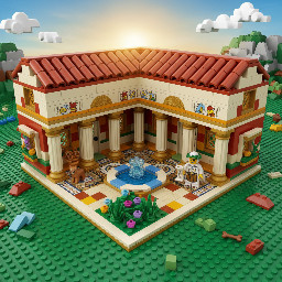 I would like to do a roman house