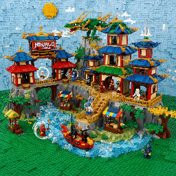 generate the set of ninjago world