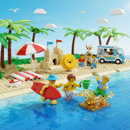 i want a picture to illustrate the beggining og summer holidays