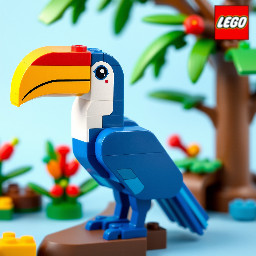 Un tucan típico de costa rica