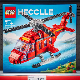 LEGO Technic 42244 Red Helicopter Fron 7+ 9,99€ 154 pcs 0 minifigs
