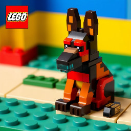 belgium shepard malinois sitting